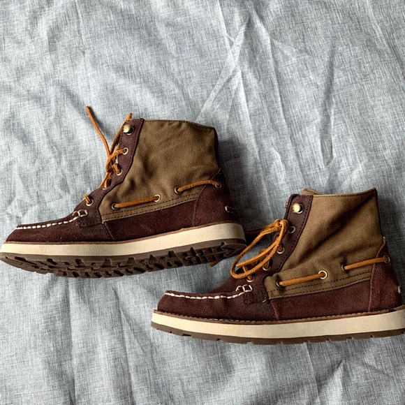 Sperry Peak Blvd Lace Up Suede Boots - Picture 2 of 6